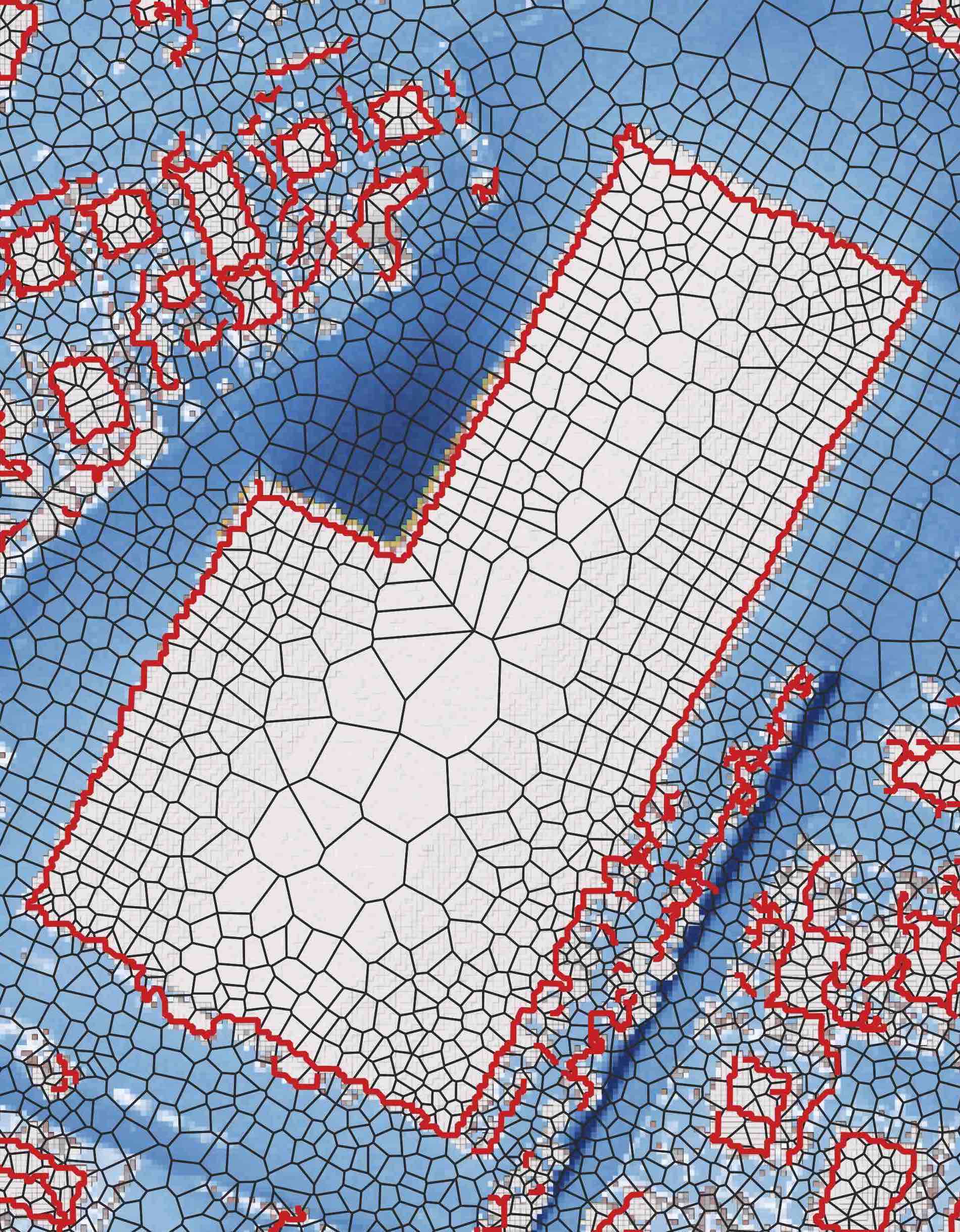 Land surface macrostructure